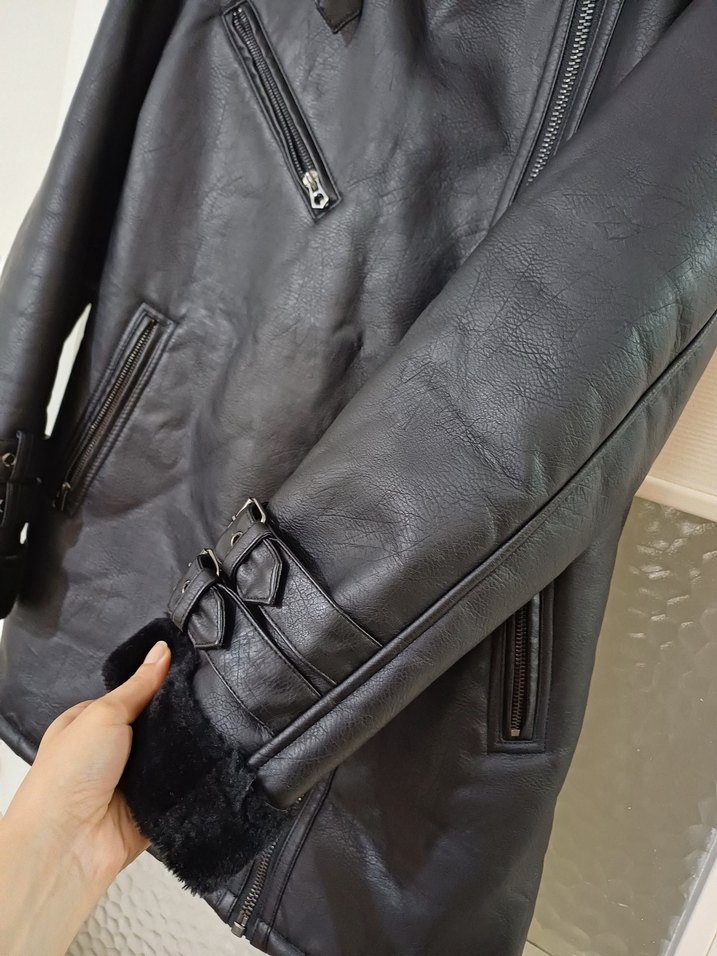 HAKİKİ DERİ İçi Kürrkklü Kaban - Görsel 4