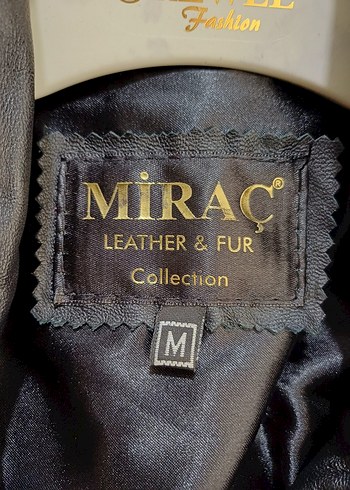 MİRAÇ ( LEATHER & FUR )%100 Gerçek Deri Ceket - Görsel 9