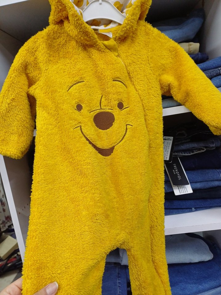 LC WAİKİKİ Çocuk Peluş Tulum - Görsel 3