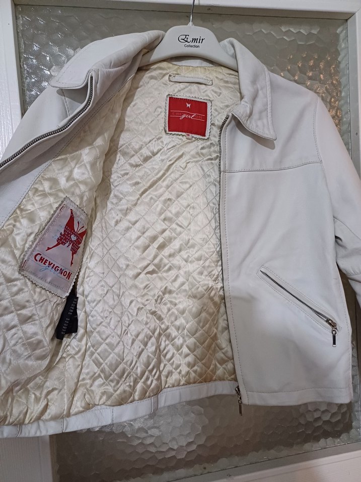 CHEVİGNON Hakiki Deri Ceket - Görsel 3