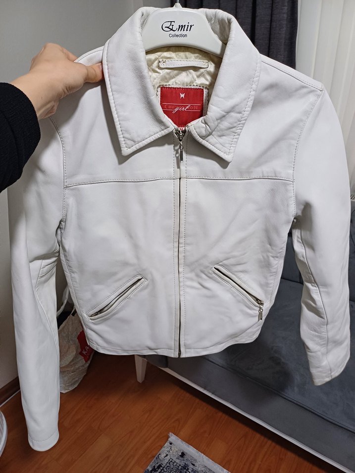 CHEVİGNON Hakiki Deri Ceket - Görsel 4