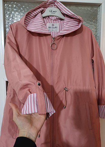 BIGDART Trençkot Kaban - Görsel 6