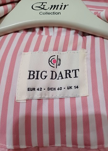 BIGDART Trençkot Kaban - Görsel 7