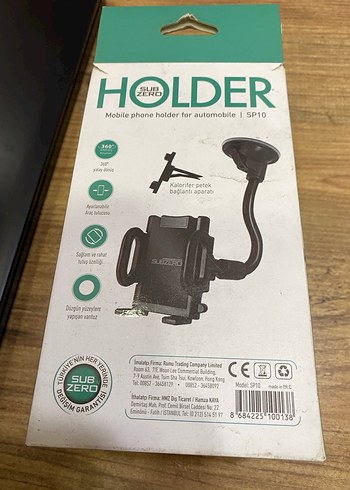 360° Dönerli Araç Telefon Tutucu - Görsel 2