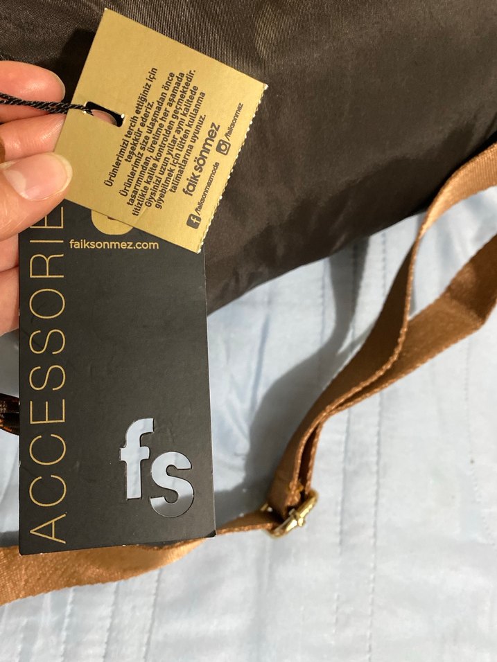 Kahverengi Kadın Çapraz Çanta - Görsel 5