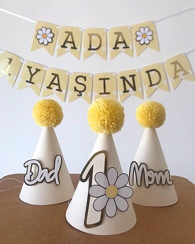 papatya parti şapkası