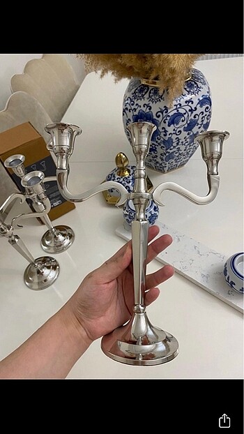  Beden 3 başlı Şamdan