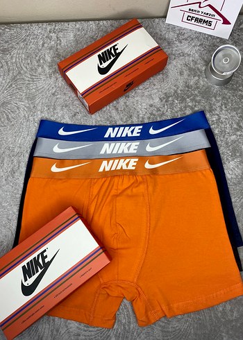 Nike Erkek Renkli Baskılı Boxer