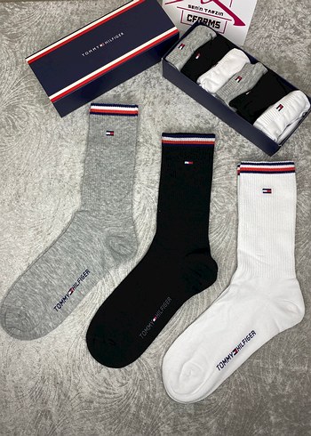 Tommy Hilfiger Erkek Mini Çorap Seti 6lı