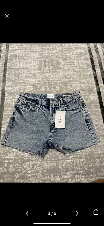 40 Beden Frame Denim kot şort