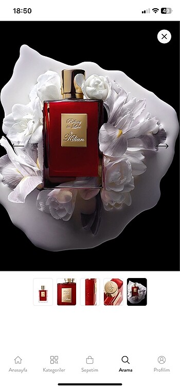 Beden Renk Rolling in love killian 50 ml parfüm
