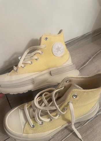 Converse run star ayakkabı sneaker - Görsel 2