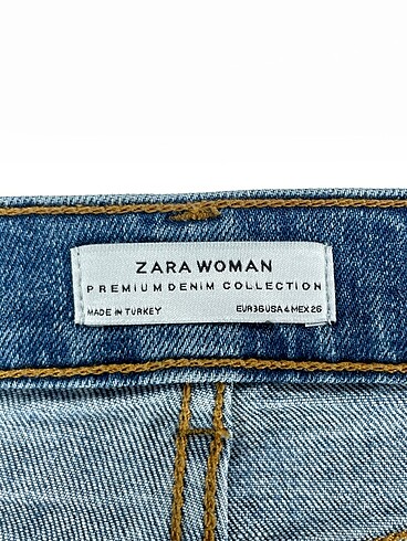 36 Beden mavi Renk Zara Jean / Kot %70 İndirimli.