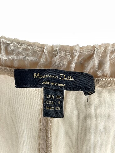 36 Beden çeşitli Renk Massimo Dutti Düz Kesim %70 İndirimli.