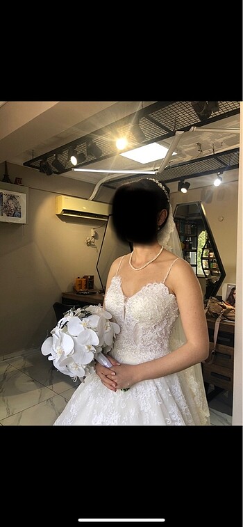 Aysira 2023 model helen gelinlik - Görsel 5