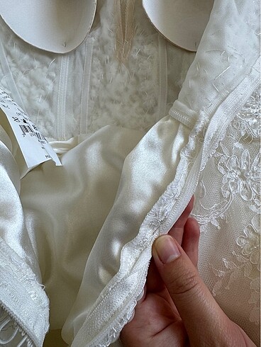 Aysira 2023 model helen gelinlik - Görsel 15