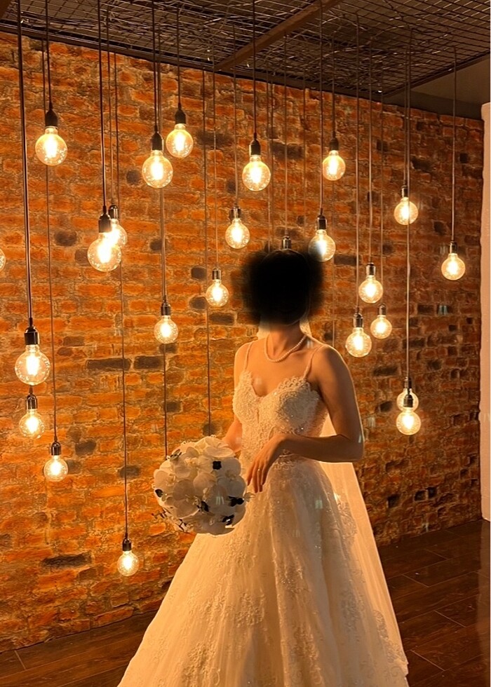 Aysira 2023 model helen gelinlik - Görsel 2