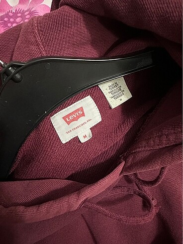 m Beden bordo Renk Levis sweat
