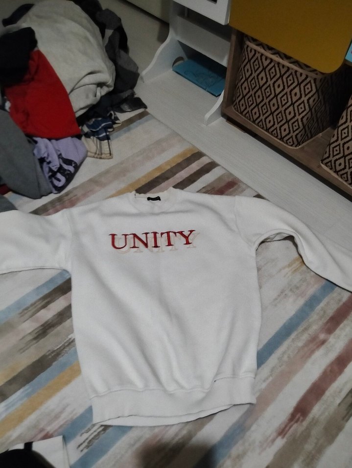 Erkek Siyah Beyaz Çizgili Uzun Kollu Tişört - Görsel 4