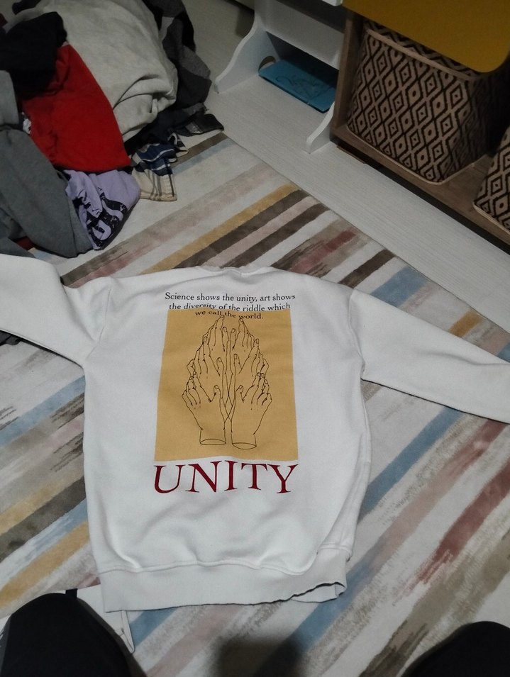 Erkek Siyah Beyaz Çizgili Uzun Kollu Tişört - Görsel 5