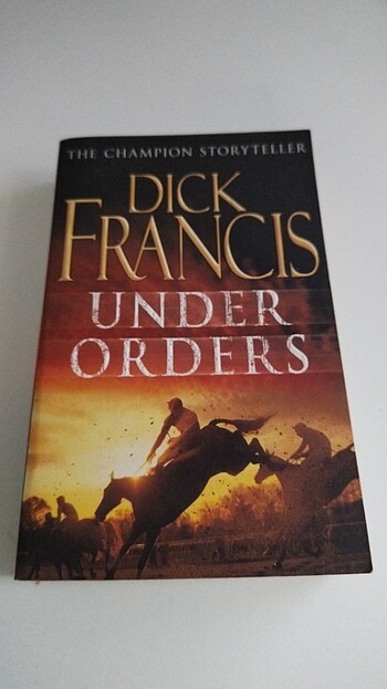 Dick Francis Under Orders ingilizce kitap