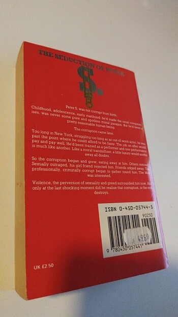 Lawrence Sanders The Seduction of Peter ingilizce kitap novels