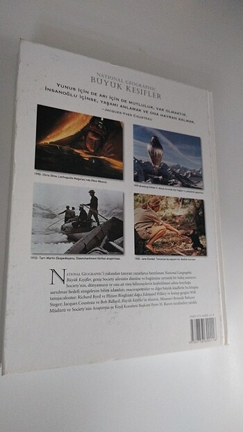 National Geographic Büyük Keşifler Ciltli kuşe kağıt baskı