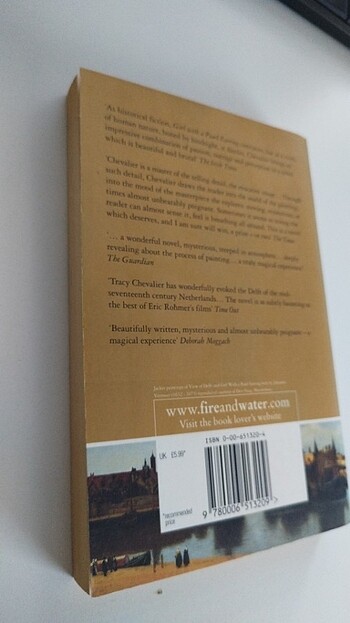 Girl with a Pearl Earring Tracy Chevalier ingilizce kitap