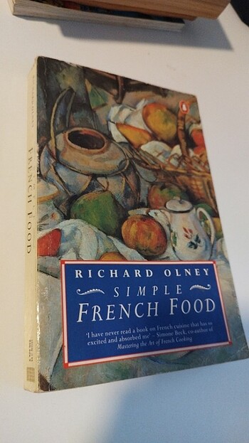 Richard Olney Simple French Food ingilizce yemek kitabı