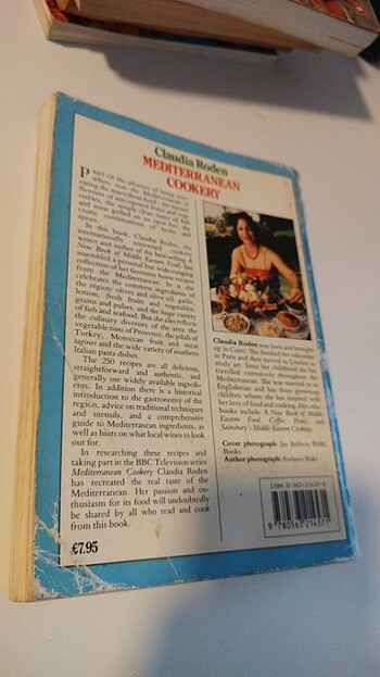 Mediterranean Cookery Claudia Roden ingilizce yemek kitabı
