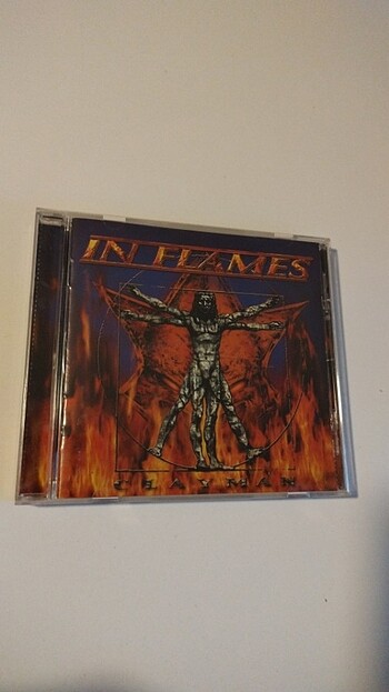 In Flames Clayman Metal CD Album calismiyor