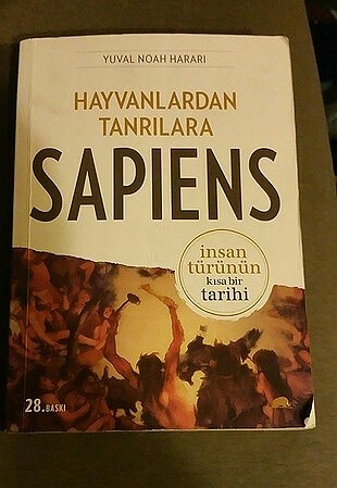 YUVAL NOAH HARARİ HOMO SAPIENS ORİJİNAL KİTABI