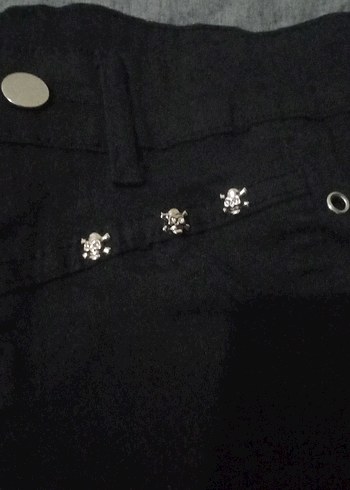 skull micro short/kurukafa mikro şort - Görsel 2