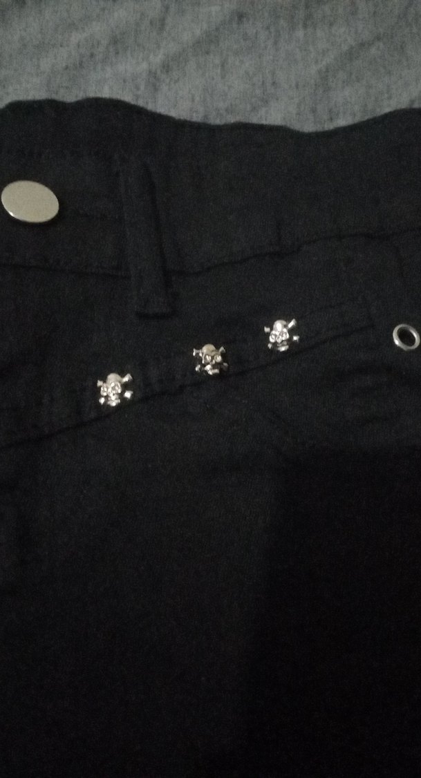 skull micro short/kurukafa mikro şort - Görsel 2