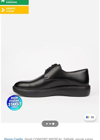 Siyah Modern Klasik Erkek Deri Ayakkabı - Görsel 2