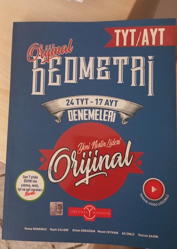 TYT/AYT DERS KİTAPLARI SINAV