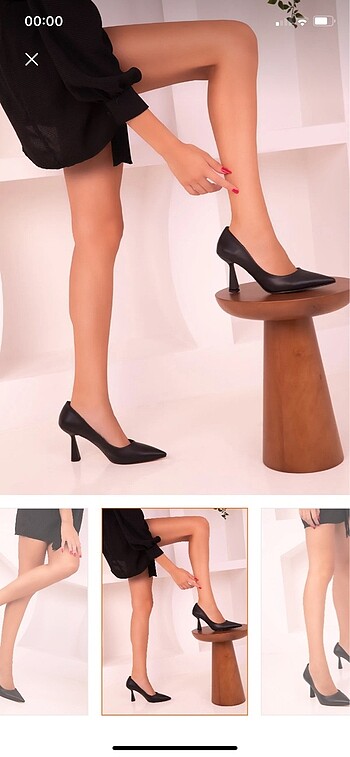 Diğer Siyah stiletto