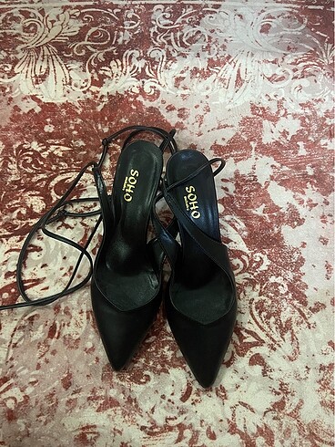 39 Beden siyah Renk Stiletto