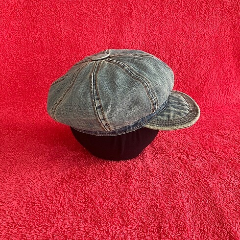 Hippi Vintage Blue Jean Şapka
