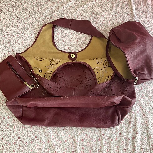 Beden Torba Çanta Üçlü Set