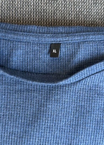 xl Beden trendyol milla mavi waffle pijama takım xl