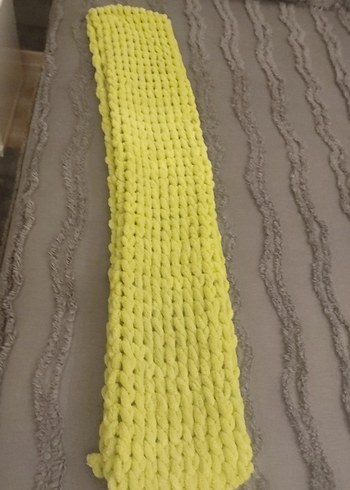 Çok Renkli Pastel Örgü Atmı - Görsel 5