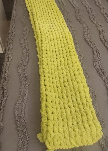 Çok Renkli Pastel Örgü Atmı - Görsel 6