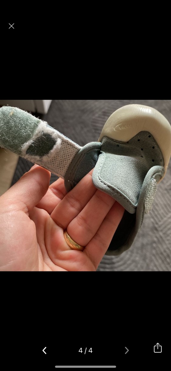 Vicco Gri Erkek Bebek İlk Adım Ayakkabısı - Görsel 4