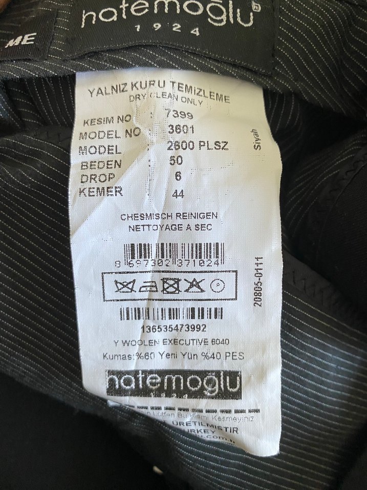 Gri Modern Klasik Erkek Takım Elbise - Görsel 4