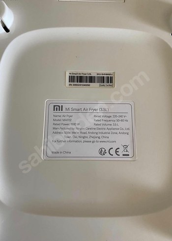 Xiaomi Mi Smart Air Fryer 3.5L - Görsel 3