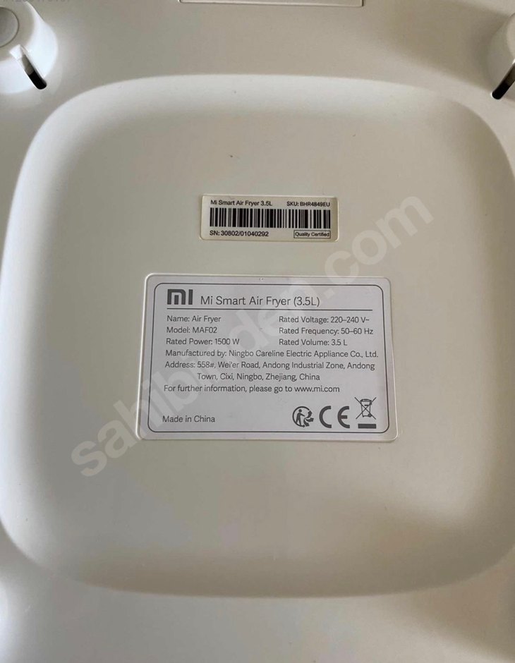 Xiaomi Mi Smart Air Fryer 3.5L - Görsel 3