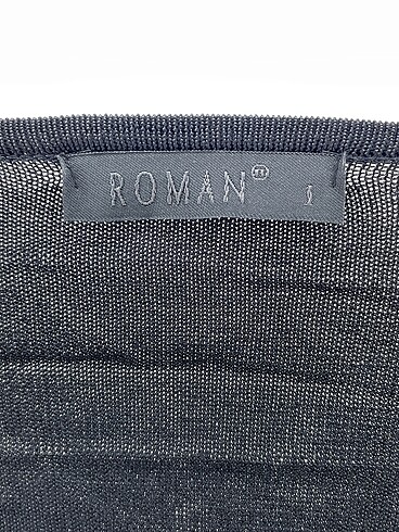 s Beden siyah Renk Roman Marka Bluz %70 İndirimli.