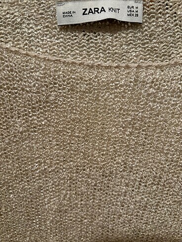 m Beden Zara knit akrilik