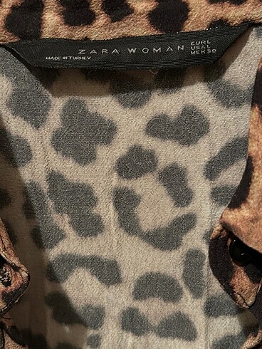 l Beden Leopar elbise
